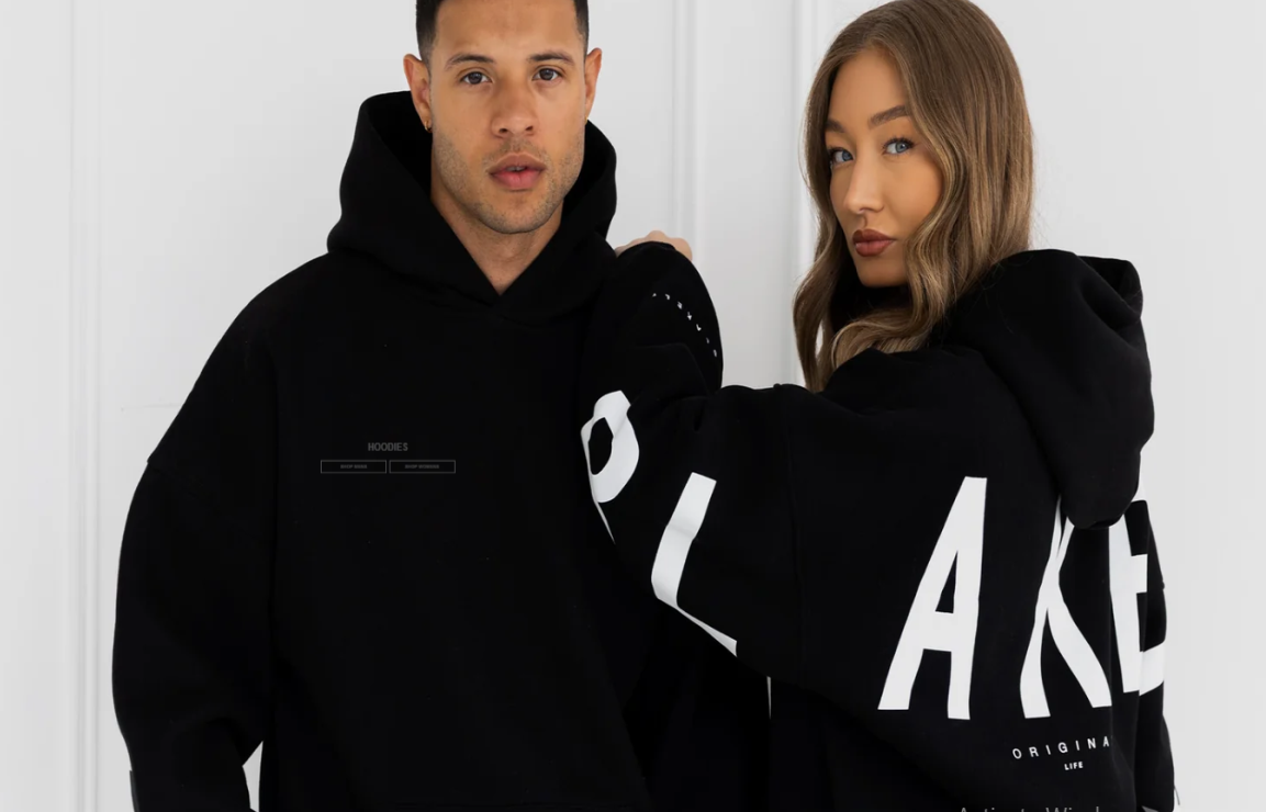 Sapphire - BLAKELY oversize Hoodie / Paguaj në dorëzim